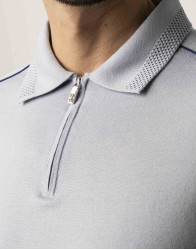 Castello d'Oro Light Blue Polo T-shirt  thumbnail 1